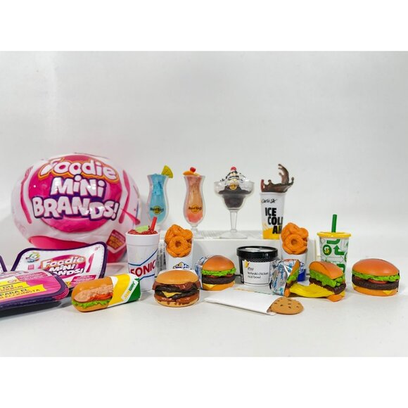 5 Surprise Foodie Mini Brands 15 Piece Bundle Set - Picture 7 of 14